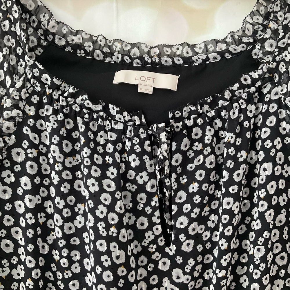 LOFT Floral Dress - Picture 2 of 7